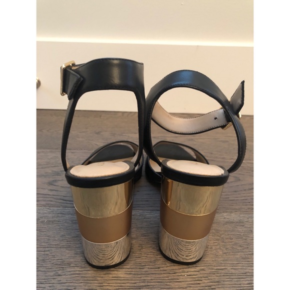 Aldo Chunky 3 Tone Heels - Picture 2 of 4